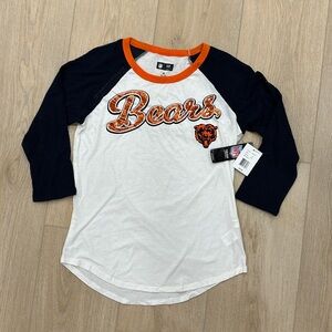 NWT Chicago Bears Long Sleeve Top